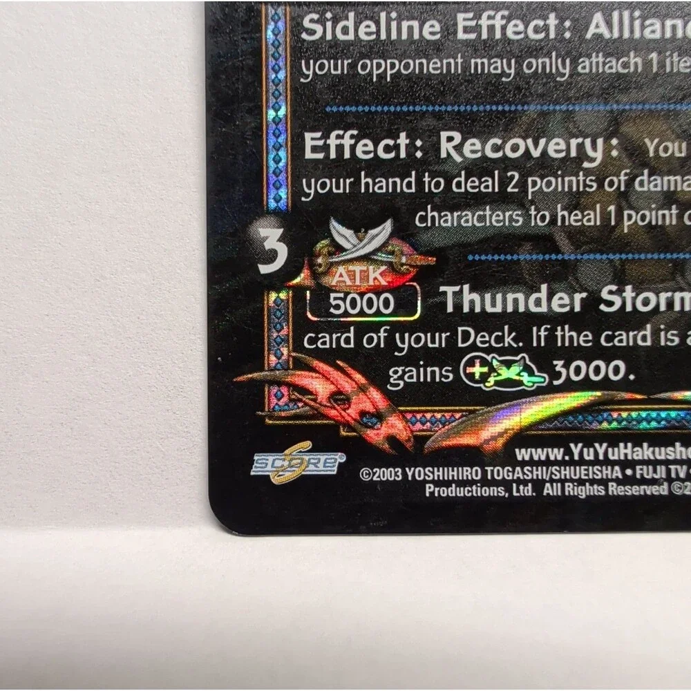 YuYu Hakusho TCG - Suzaku, The Fierce S18 Secret Rare Foil Card